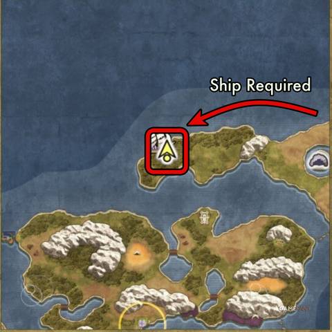 DQ2-MM-22-Secret-Spot-W-Cave-Lake-Map-SQUARE