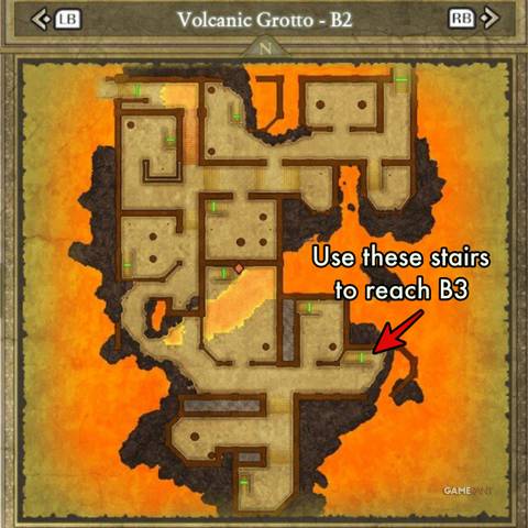 DQ2-MM-51-Volcanic-Grotto-B2-to-B3-Map-SQUARE