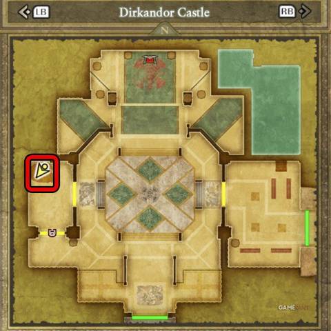 DQ2-MM-64-Dirkandor-Castle-Map-SQUARE