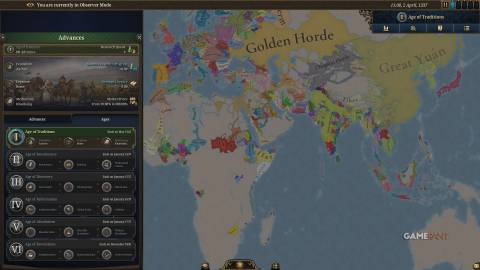 Europa Universalis 5 - Ages