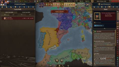 Europa Universalis 5 - Casus Belli