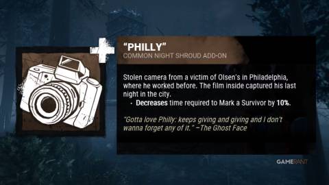 Ghost Face DBD Philly Add on