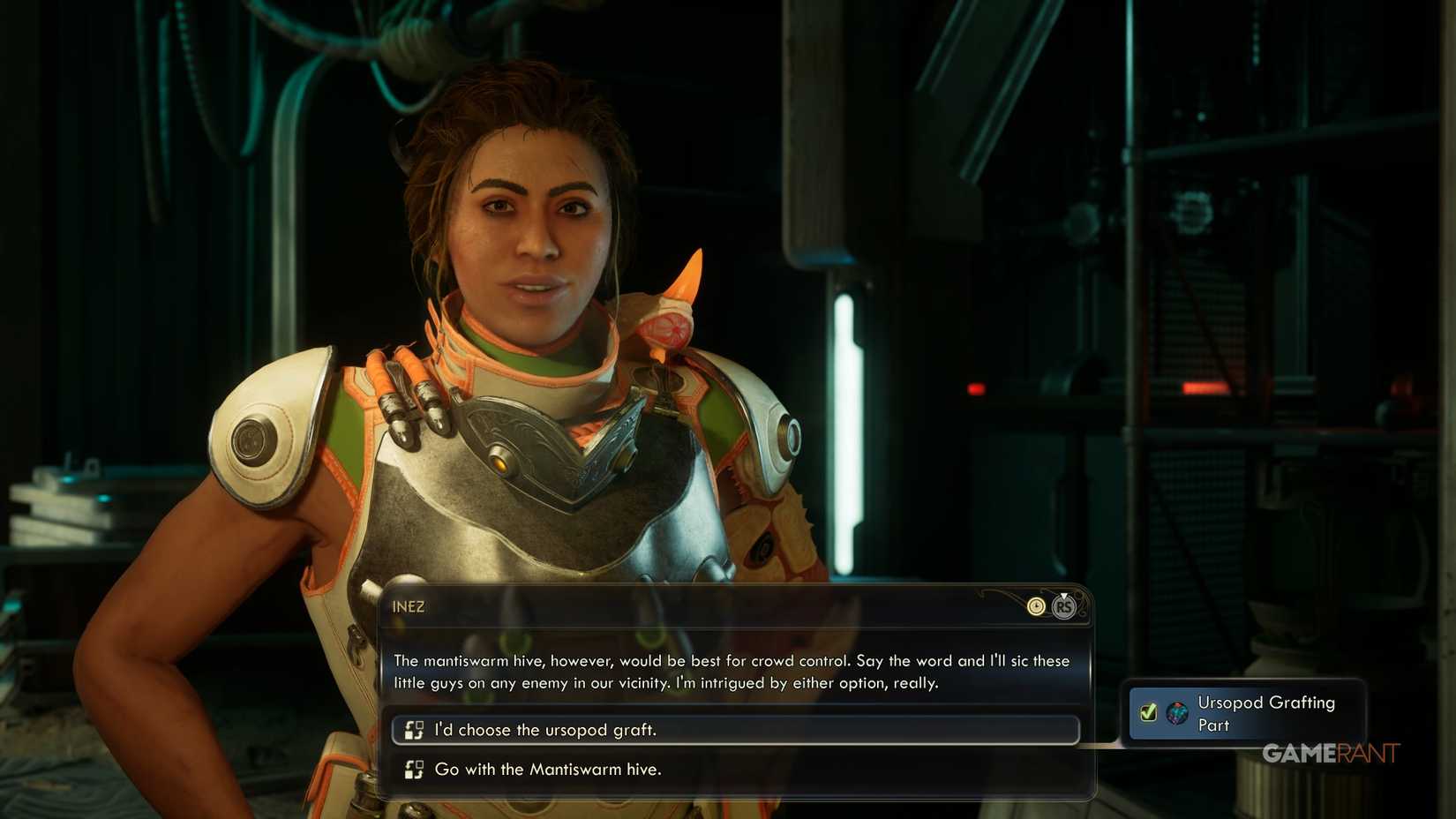 inez upgrade a most extraordinary specimen the outer worlds 2