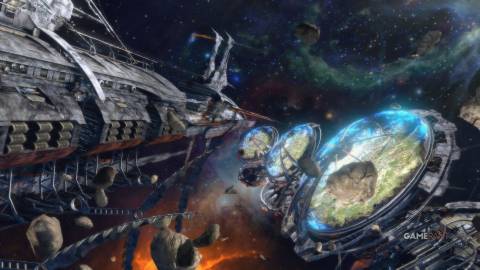 Inversion cool space shot