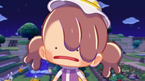 pokemon pokopia protagonist looking worried