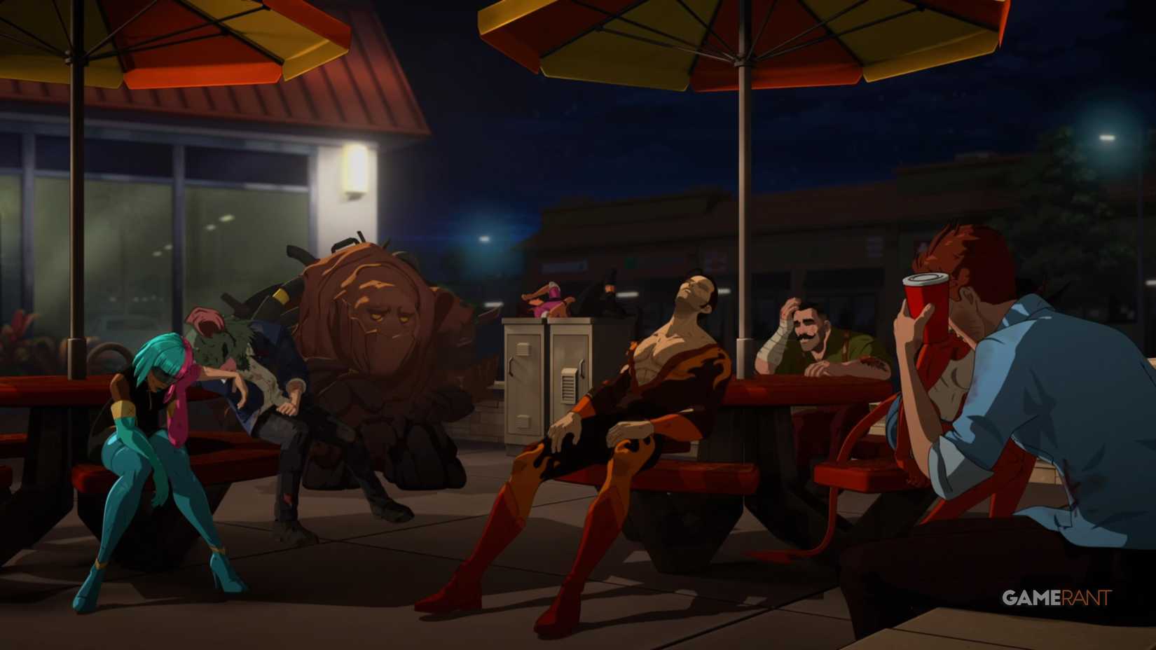 Robert or Mecha Man Choice in Dispatch 2 episode 5