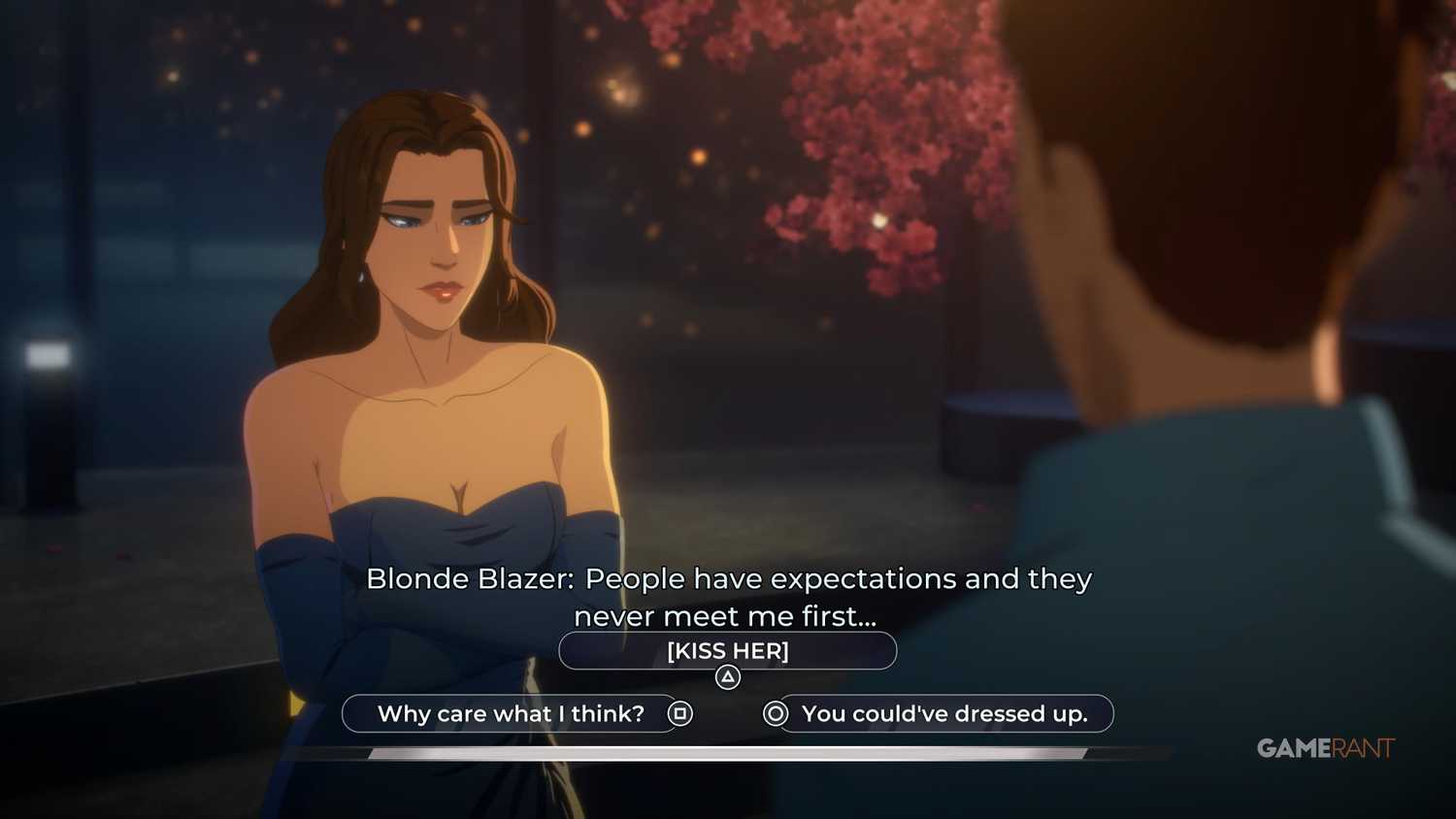 Opsi dialog Robert saat bersama Invisigal