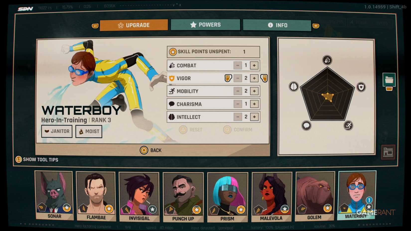 Waterboy or Phenomaman Choice in Dispatch 6