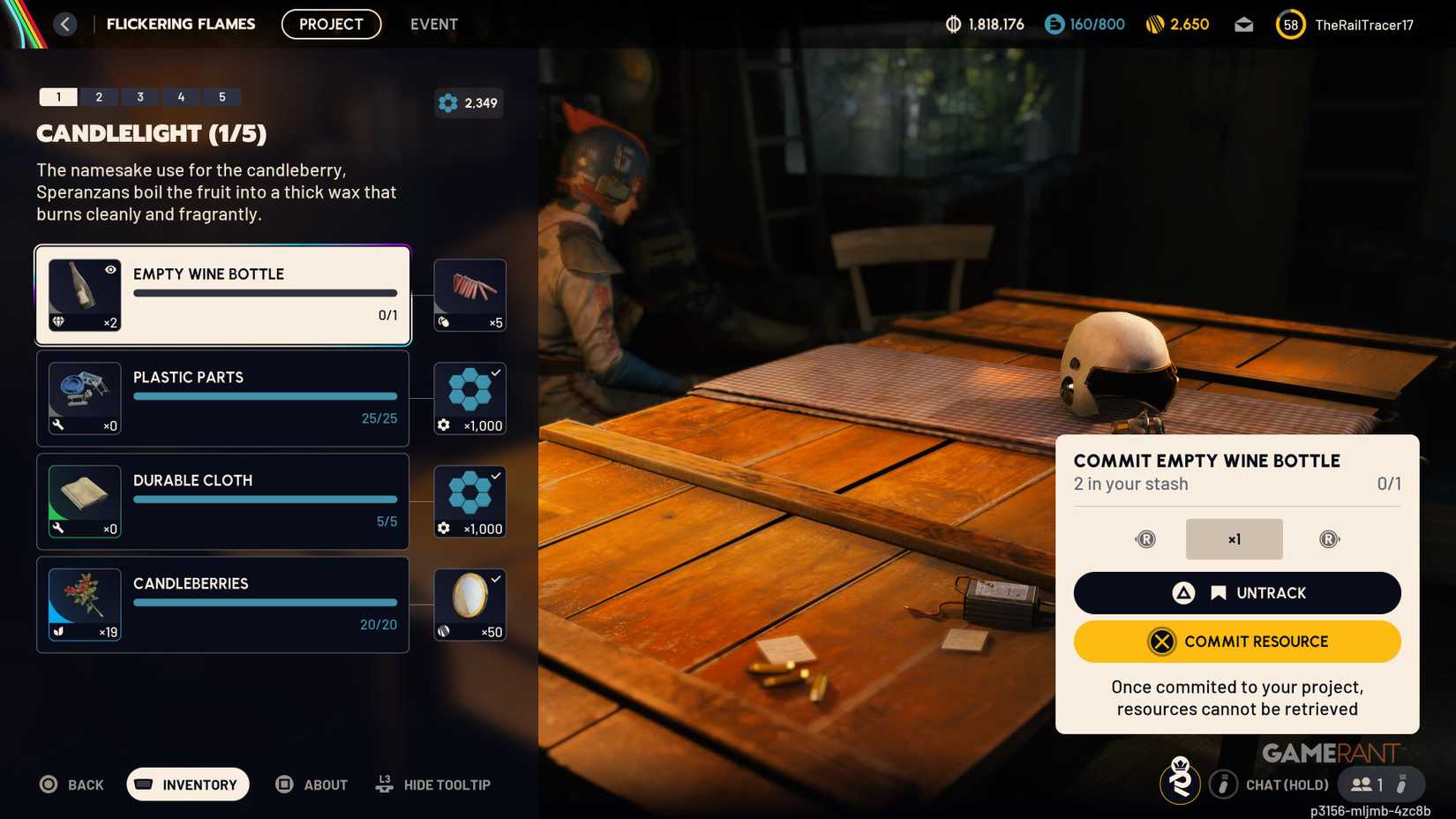 All Flickering Flames Project Rewards in Arc Raiders 1