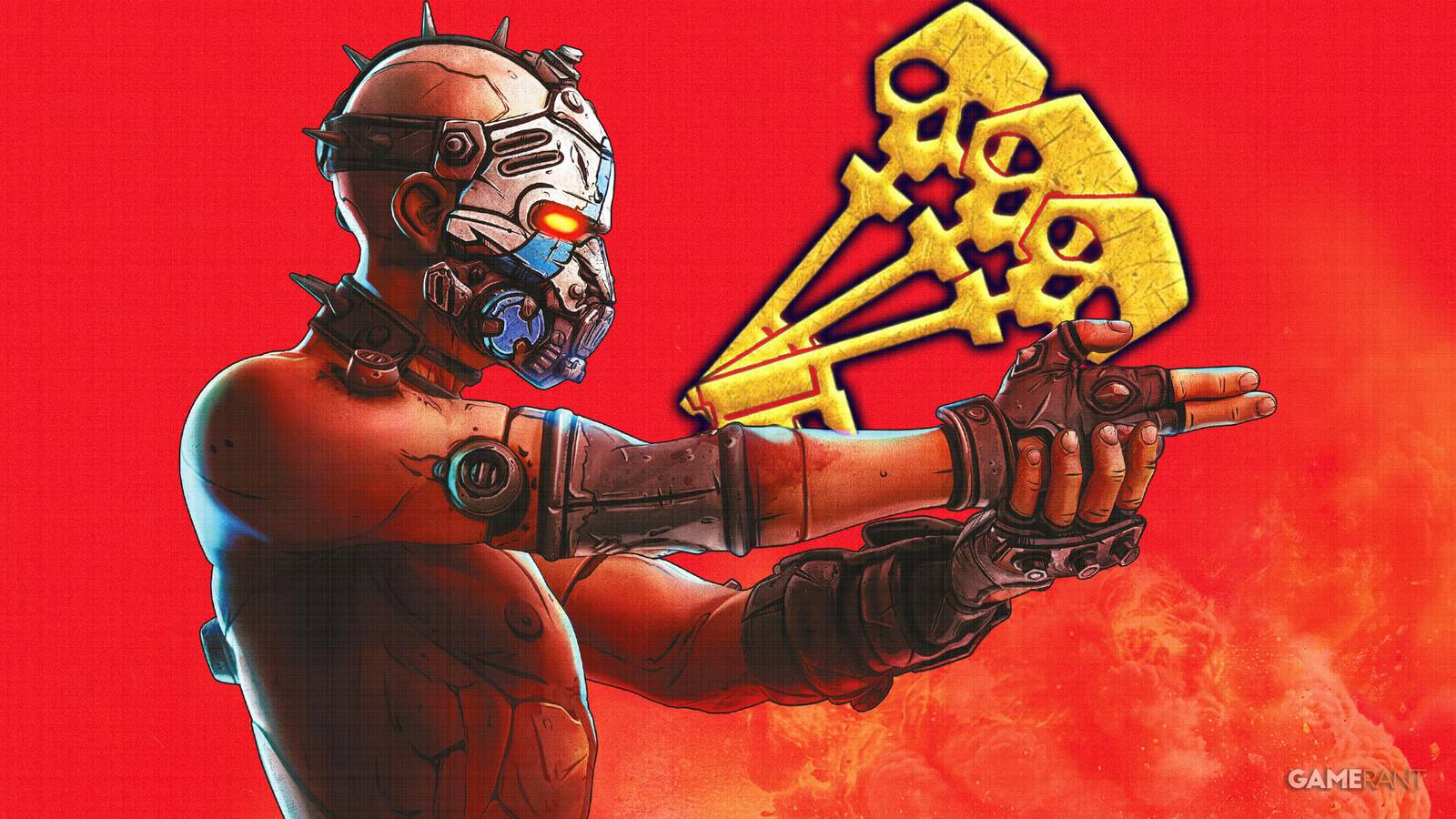 Borderlands 4 three Golden Keys finger gun composite