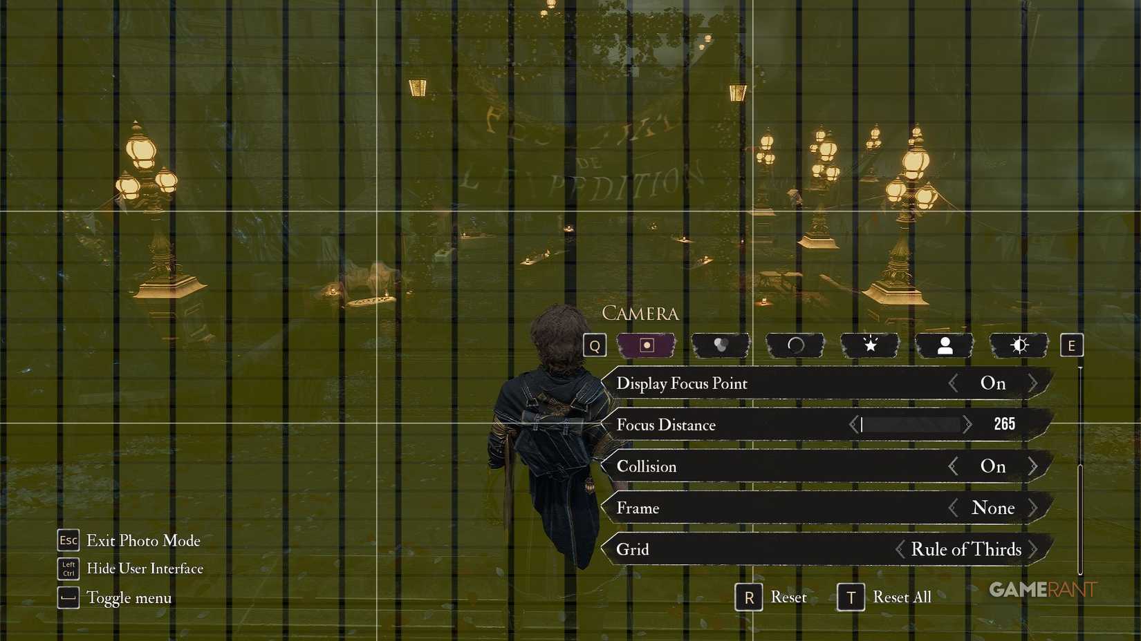 Clair Obscur Expedition 33 - Photo Mode - Camera Show Focus