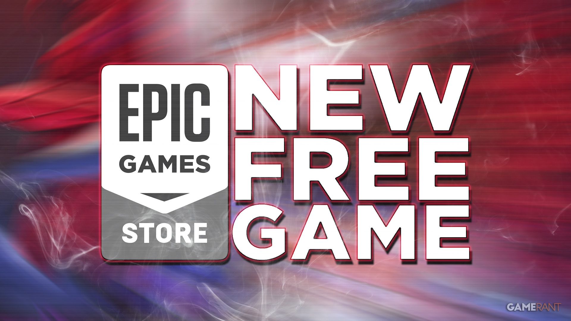 Epic Games Store New Free Game smokey tagline over Bloodstained Ritual of the Night screenshot composite