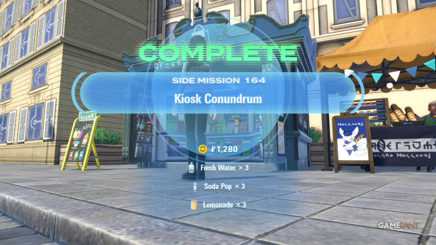 kiosk conundrum side mission completion pokemon legends za (1)