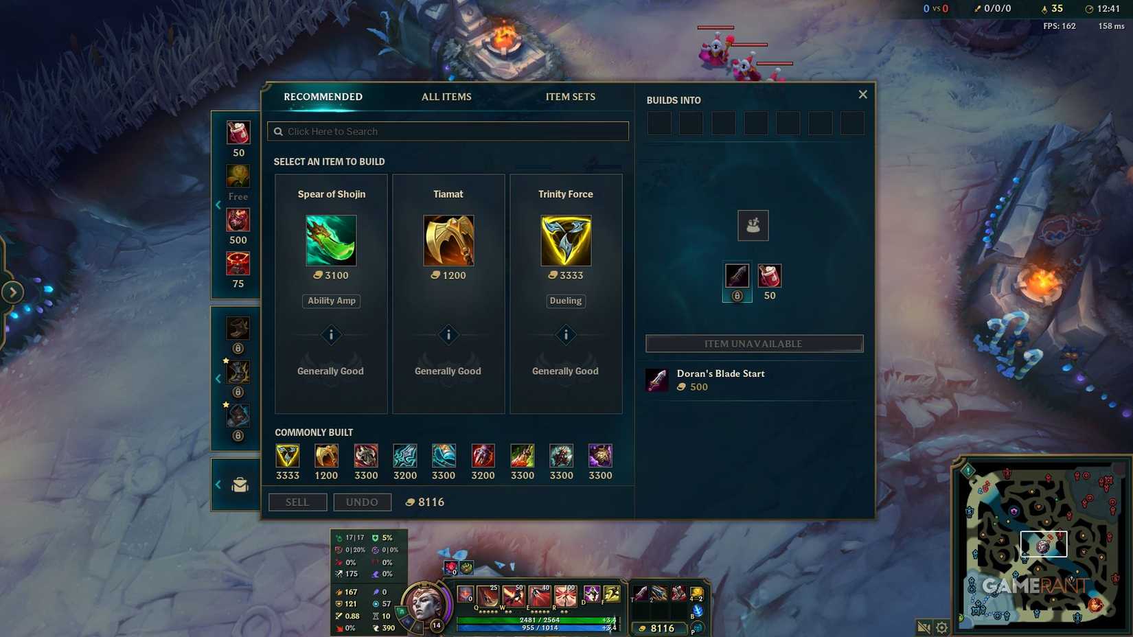 League of Legends - Itens de anúncio