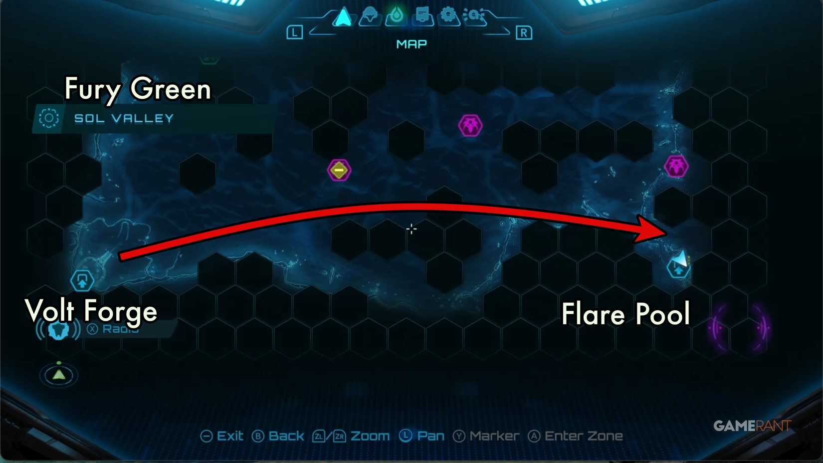 Flare Pool Flare Pool 100% All Collectibles in Metroid Prime 4