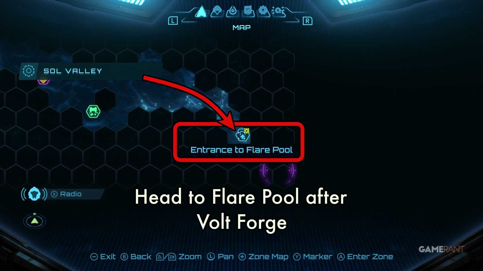 Flare Pool How to Exit Volt Forge & Where to Go Next in Metroid Prime 4