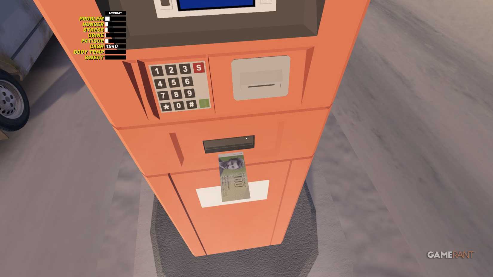 My Winter Car - Petrol Pump - Insert Bill