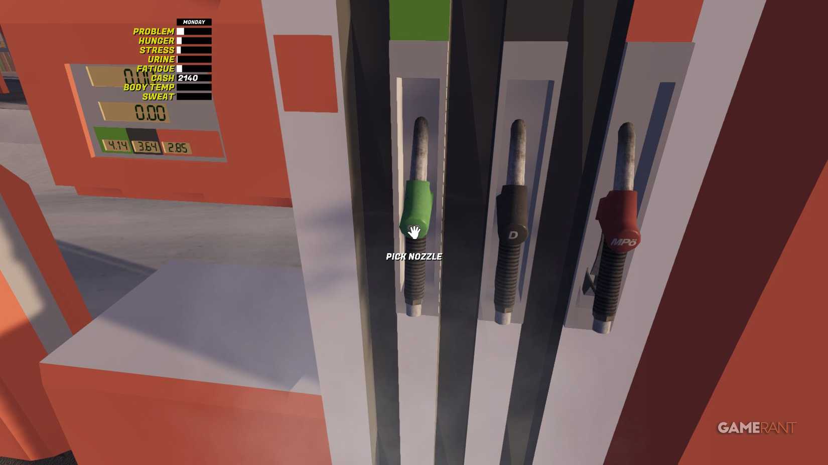 My Winter Car - Fuel Pump - Pick Green Nozzle