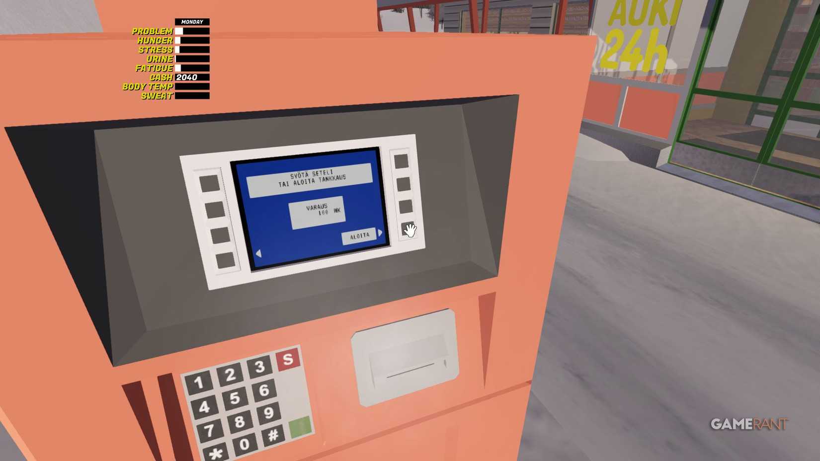 My winter car - Petrol pump - Start with cash