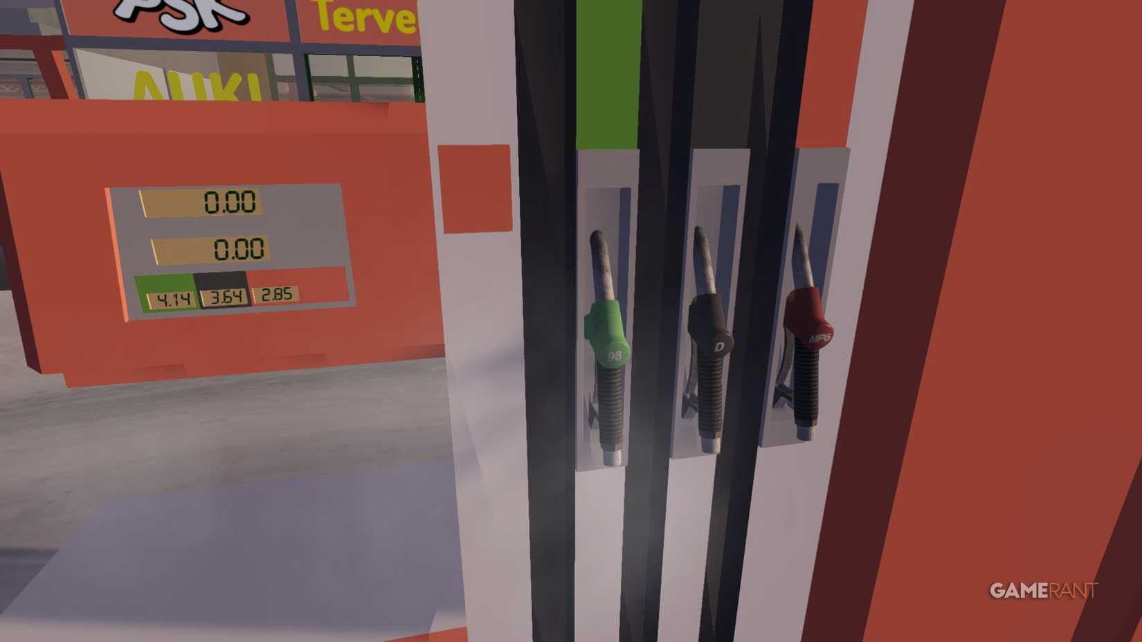 My winter car - How to fill a car with petrol