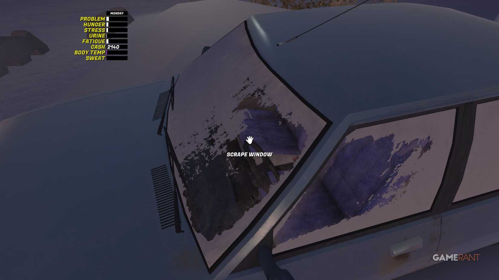 My Winter Car - Scrape Window Ice