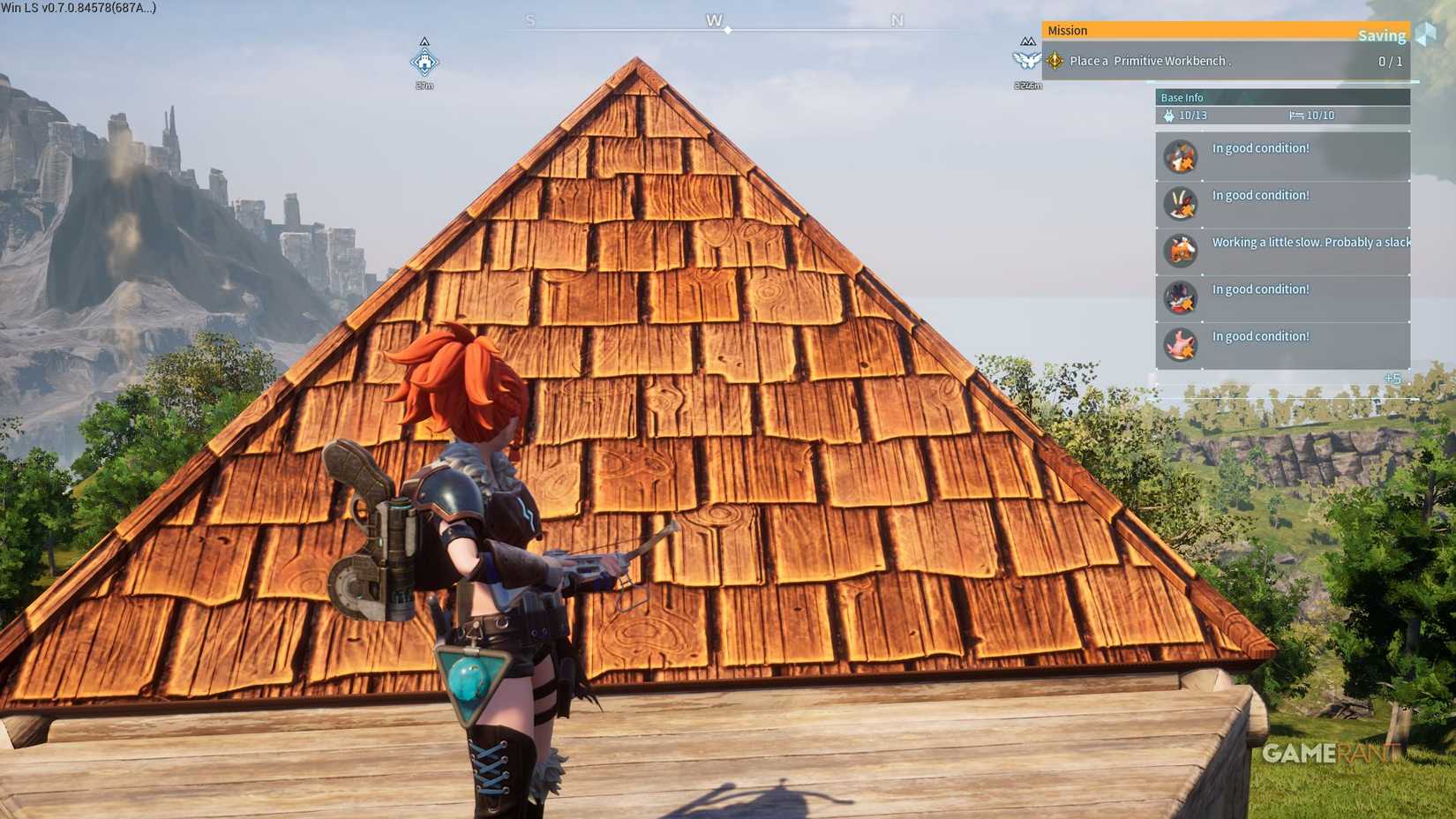 Palworld - Slanted Triangular Roof