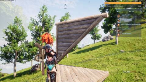 Palworld - Triangular Wall (Inverted)