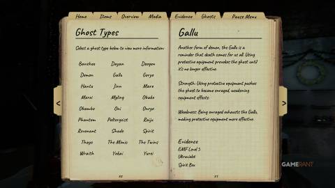 Phasmophobia - Ghost Entry - Gallu