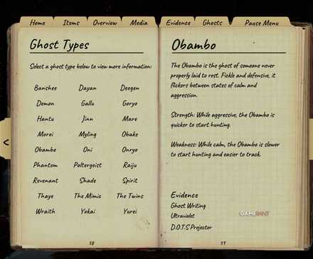 Phasmophobia - Ghost Entry - Obambo
