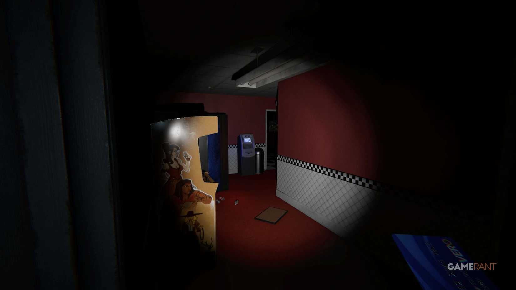 Phasmophobia - Nell's Diner Easter Egg - ATM corridor