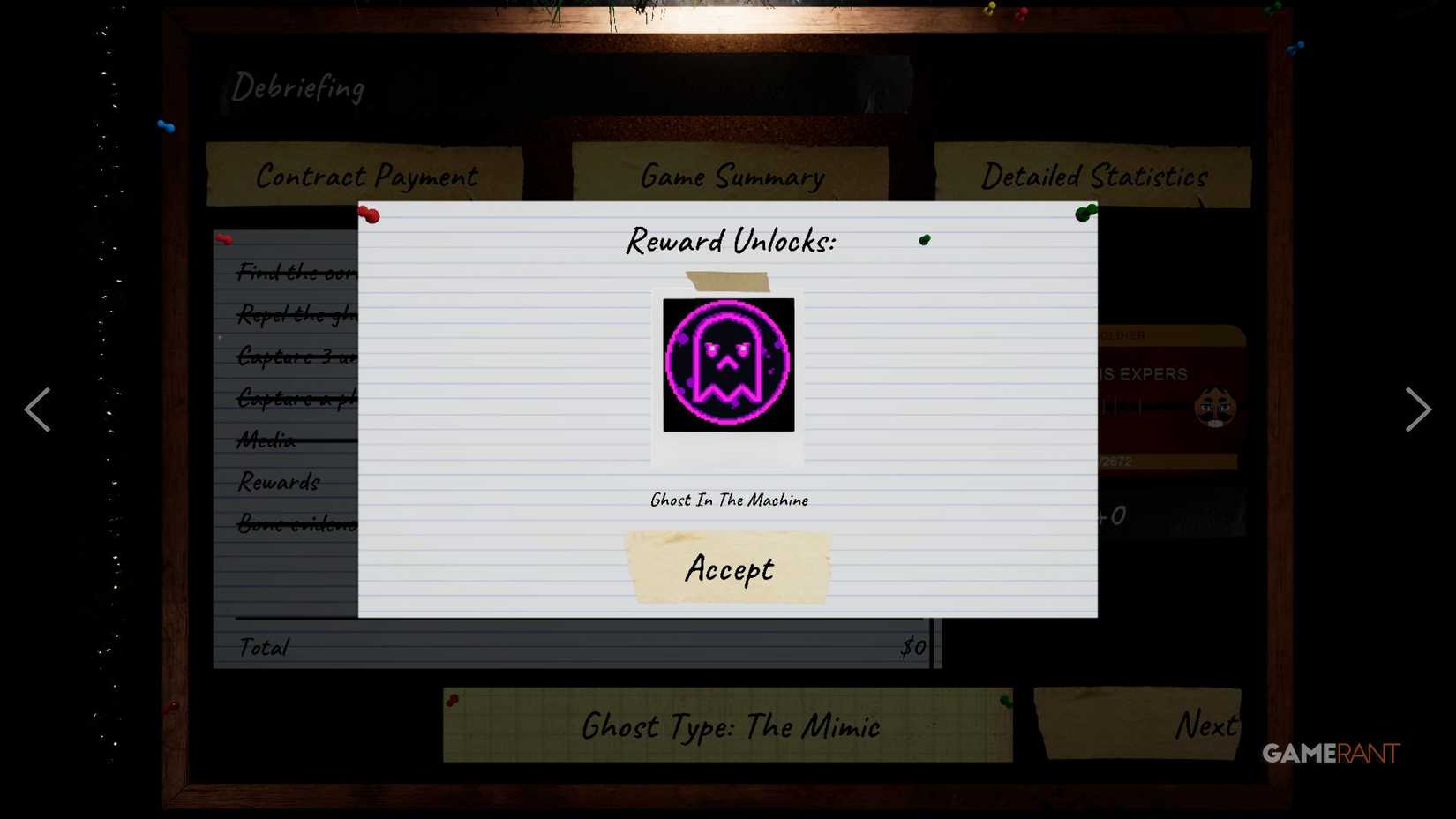 Phasmophobia - Nell's Diner Easter Egg - Ghost In The Machine Reward