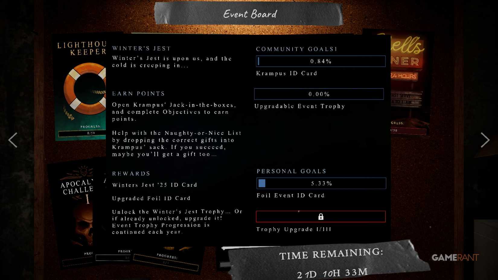 Phasmophobia - Winter's Jest Event - Objectives