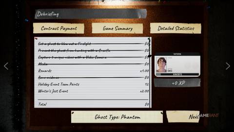 Phasmophobia - Winter's Jest Event - Points