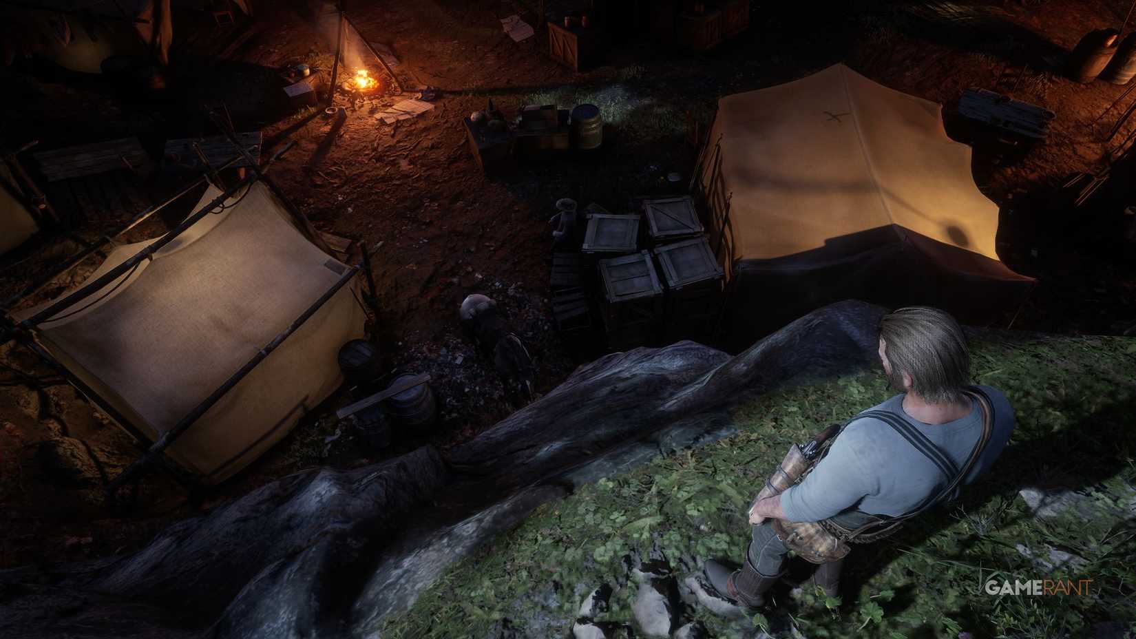 Red Dead Redemption 2 - Salte no cavalo do alto