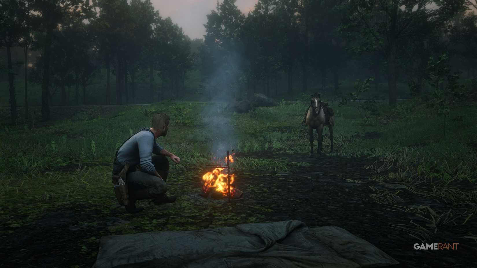 Red Dead Redemption 2 – Faça um acampamento