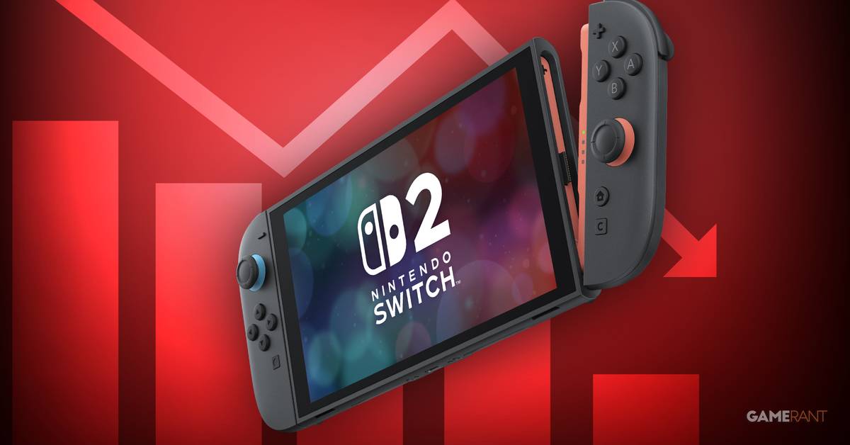 gamerant.com - James Ratcliff - Video Game Hardware Sales Were Way Down Last Month