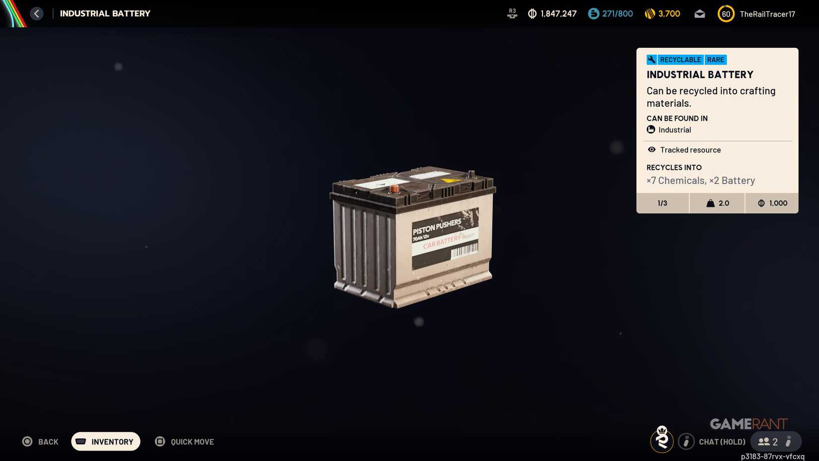 Where to find Industrial Battery in Arc Raiders 1