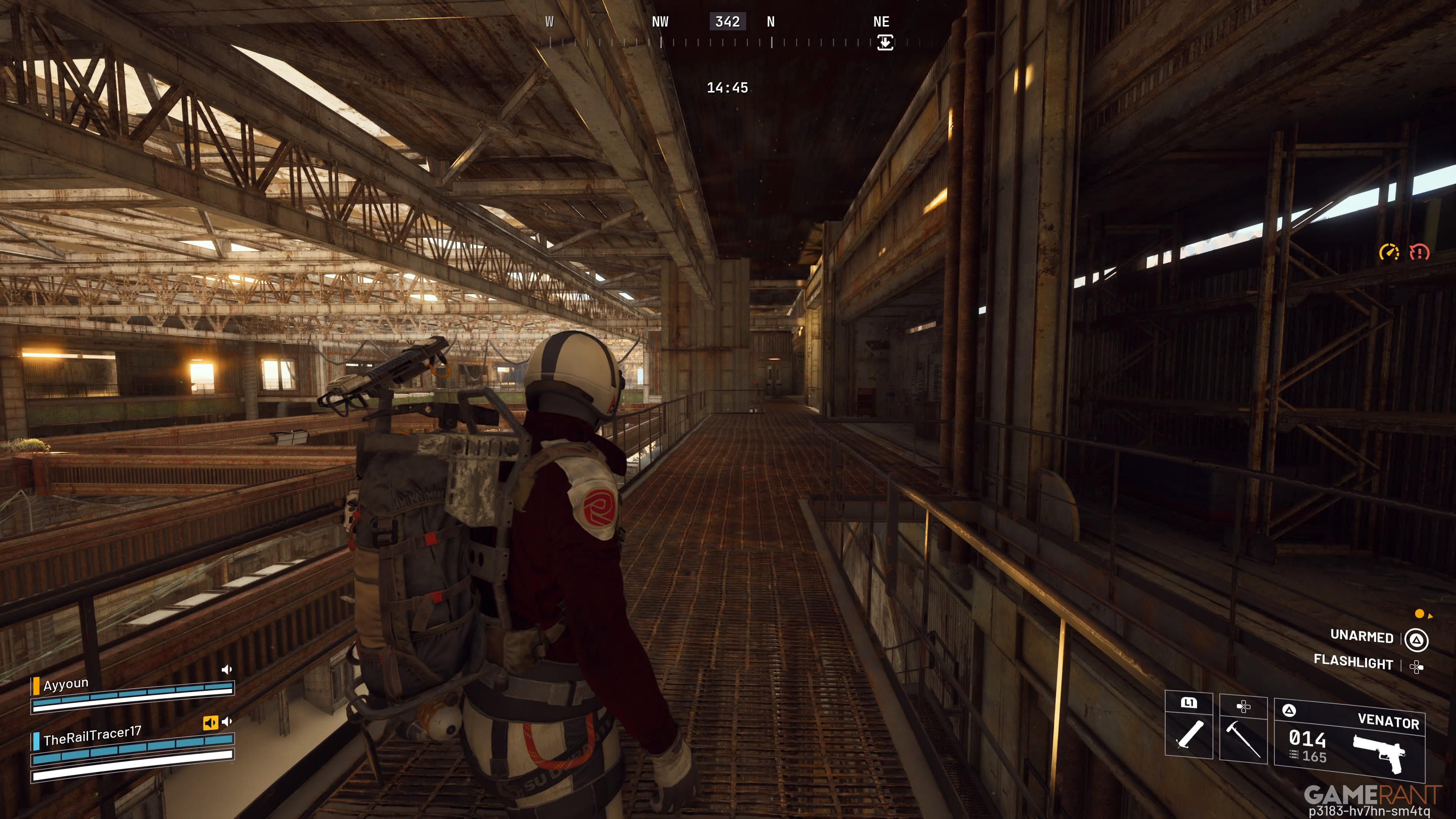 Rute menuju pintu terkunci di Container Storage Arc Raiders