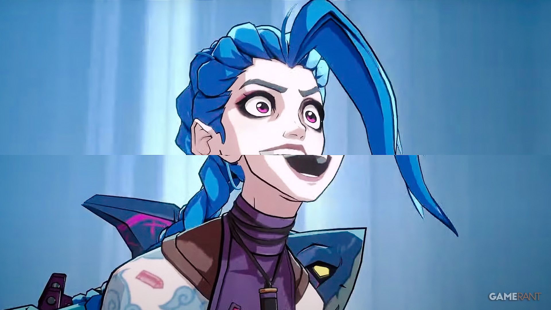 2XKO Jinx screen tearing illustration