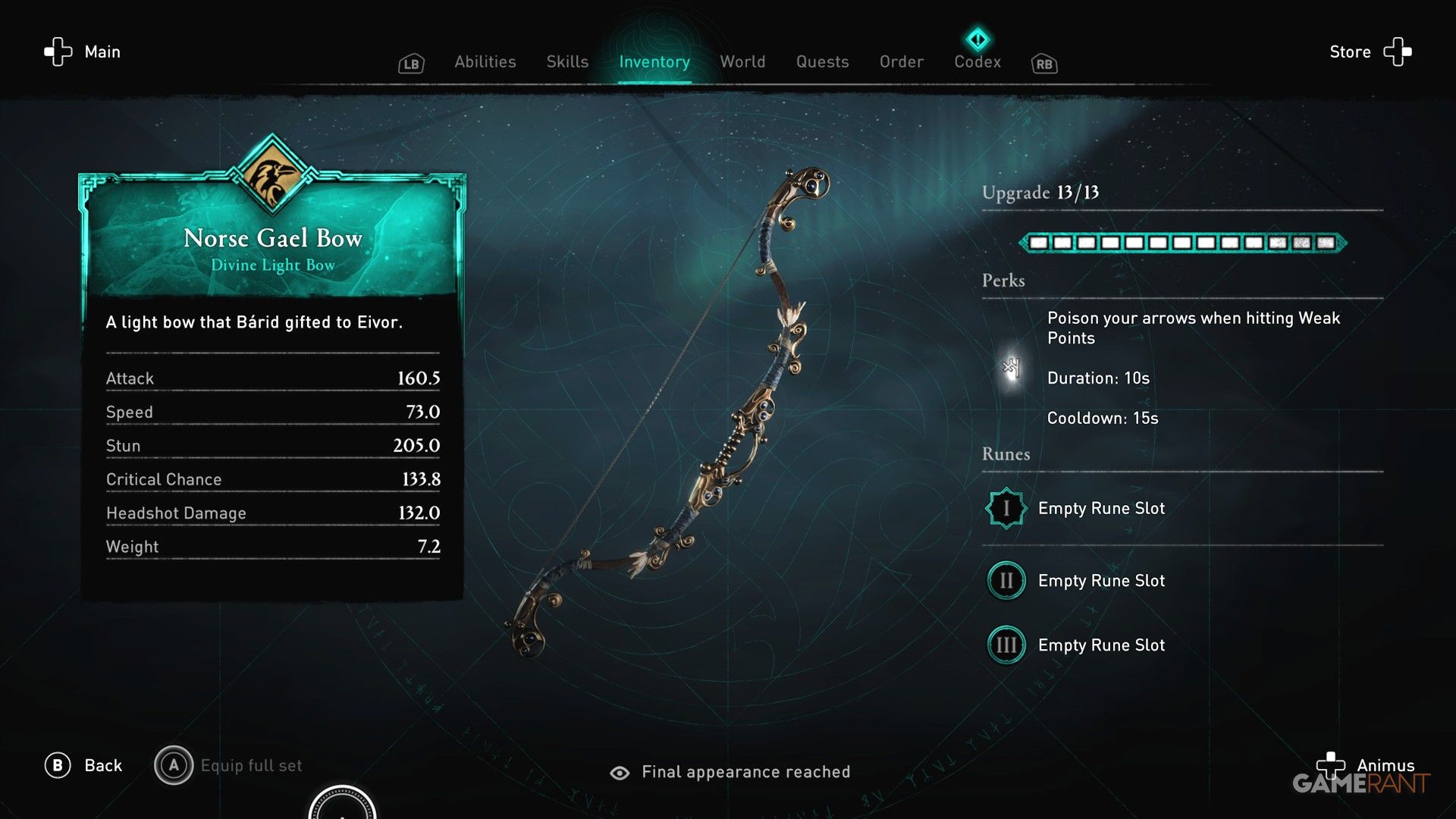 AC Valhalla Norse Gael Bow