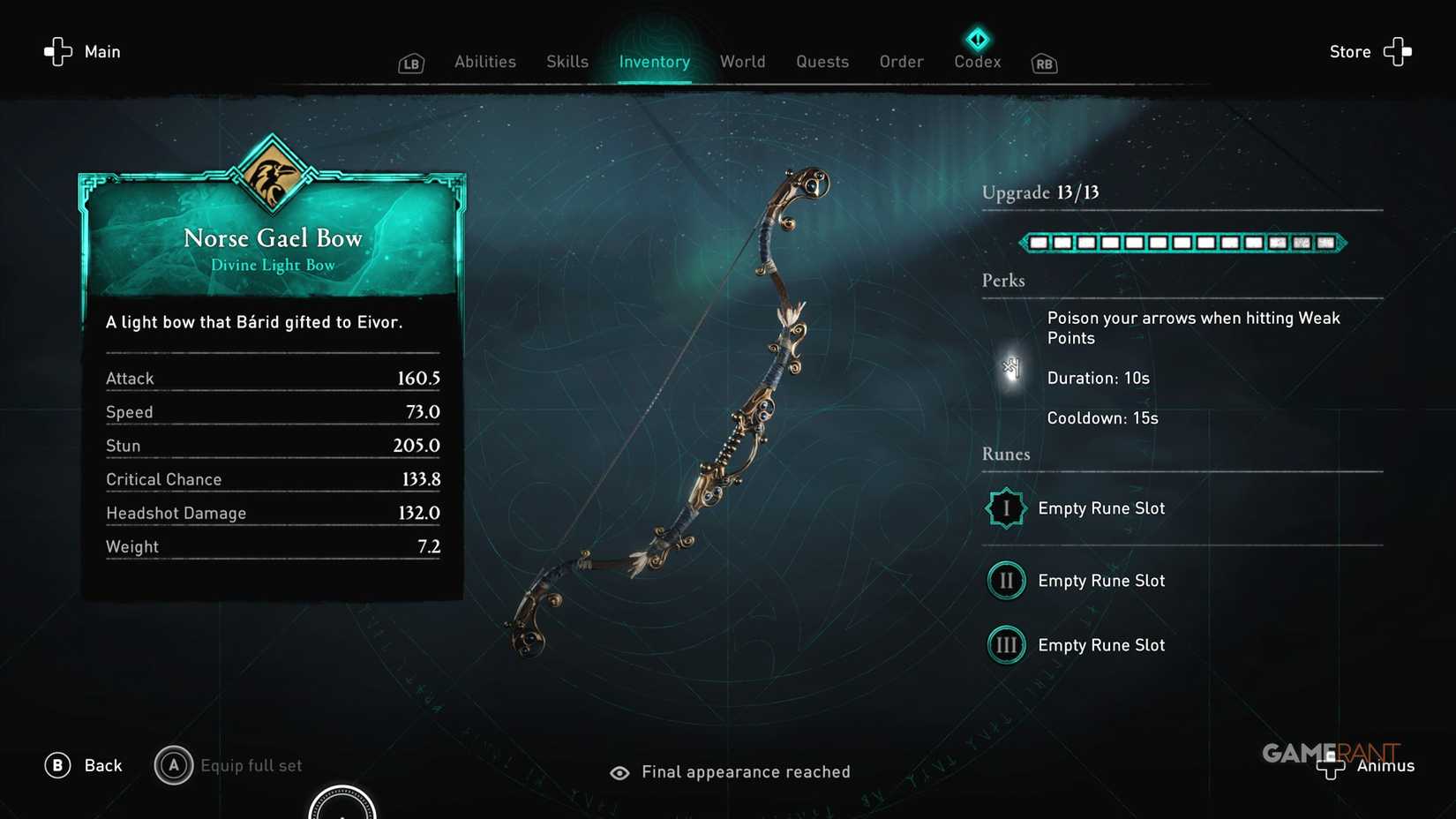 AC Valhalla Norse Gael Bow