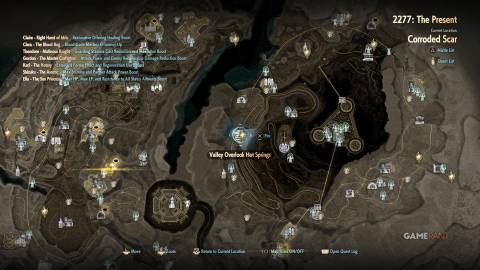 All Hot Springs Locations in Code Vein 2 (11)