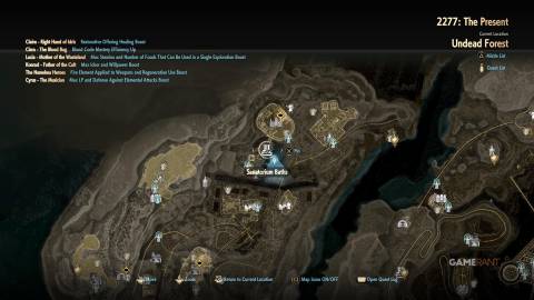 All Hot Springs Locations in Code Vein 2 (14)