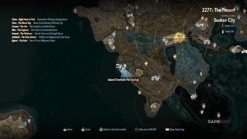 All Hot Springs Locations in Code Vein 2 (5)