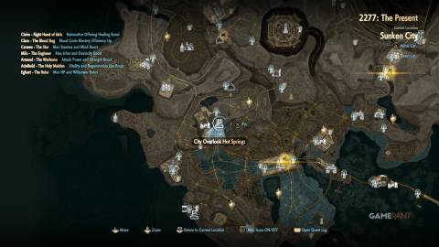 All Hot Springs Locations in Code Vein 2 (8)