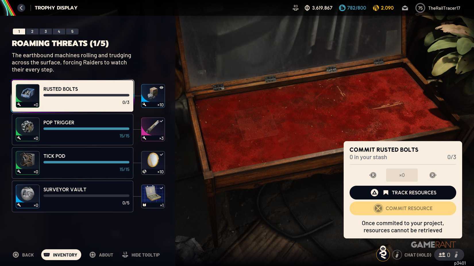 All Trophy Display Event Rewards in Arc Raiders