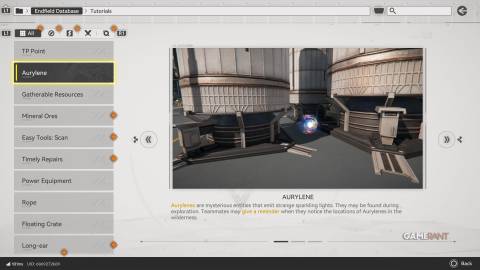 ArkEnd-Aurylene-Menu