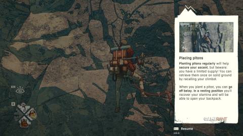 Cairn - Placing Pitons Tutorial