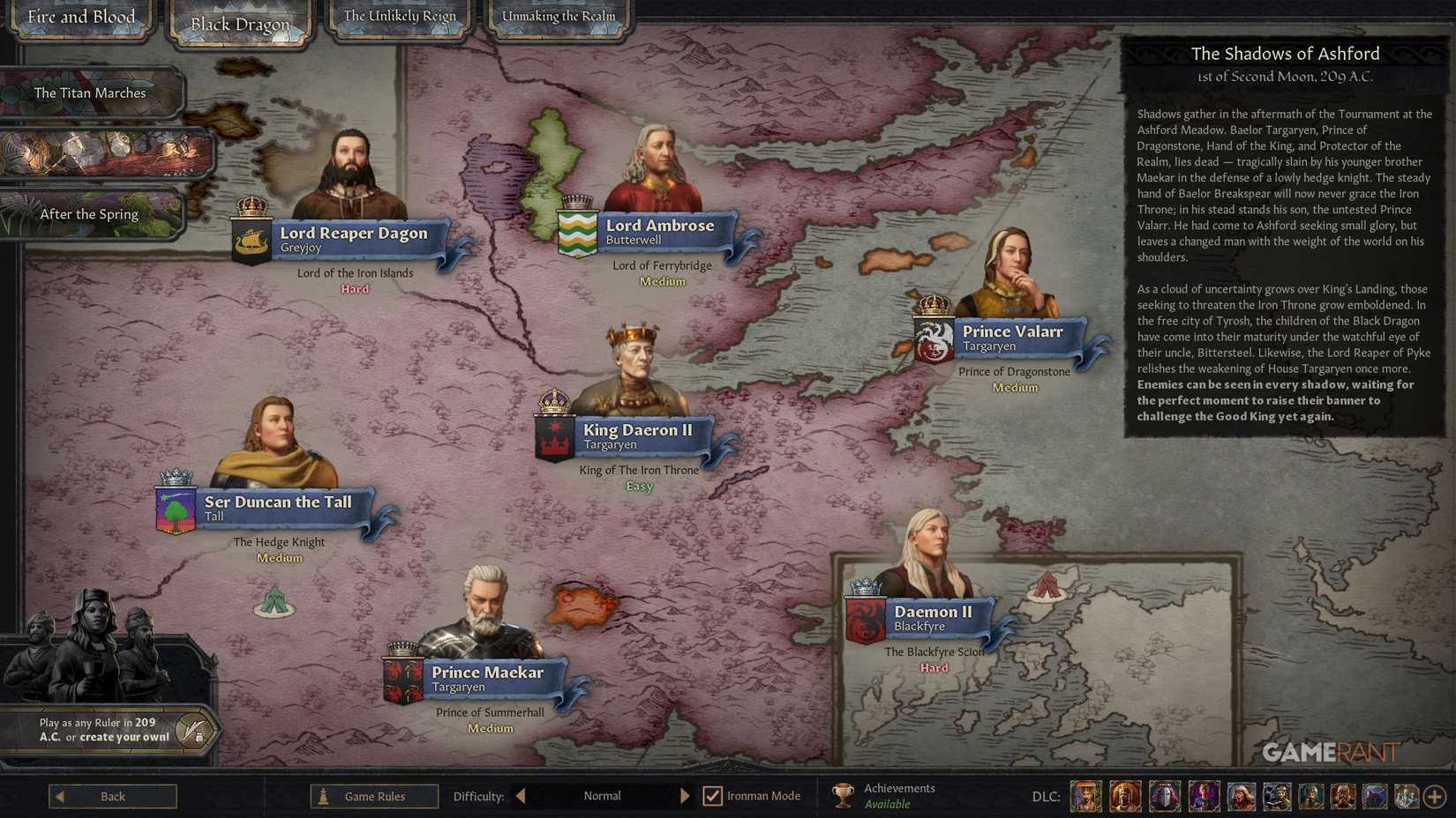 Crusader Kings 3 - CK3 AGOT - The Shadows of Ashford Bookmark