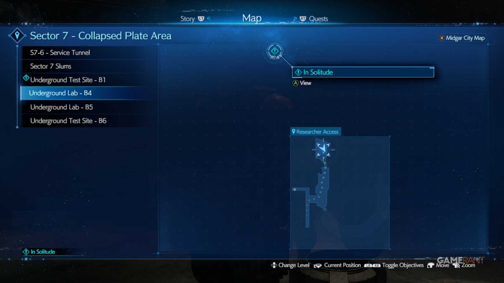 healing carcanet location ff7 remake